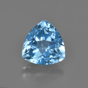3.6ct Trillion Facet Swiss Blue Topaz Gem for sale 3.6ct Trillion Facet Swiss Blue Topaz Gem (ID: 417570)