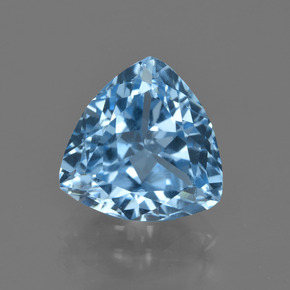 4.1ct Trillion Facet Swiss Blue Topaz for sale thumb image of 4.1ct Trillion Facet Swiss Blue Topaz (ID: 417575)