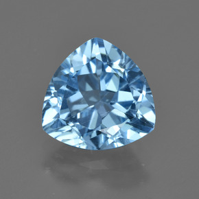 3.6ct Trillion Facet Swiss Blue Topaz for sale thumb image of 3.6ct Trillion Facet Swiss Blue Topaz (ID: 417576)