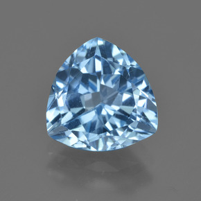 3.7ct Trillion Facet Swiss Blue Topaz for sale thumb image of 3.7ct Trillion Facet Swiss Blue Topaz (ID: 417577)