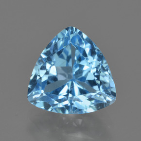 4.1ct Trillion Facet Swiss Blue Topaz for sale thumb image of 4.1ct Trillion Facet Swiss Blue Topaz (ID: 417692)