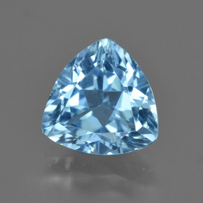 3.8ct Trillion Facet Swiss Blue Topaz for sale thumb image of 3.8ct Trillion Facet Swiss Blue Topaz (ID: 417728)