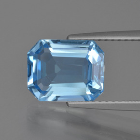3.1ct Octagon Facet Swiss Blue Topaz for sale thumb image of 3.1ct Octagon Facet Swiss Blue Topaz (ID: 419370)