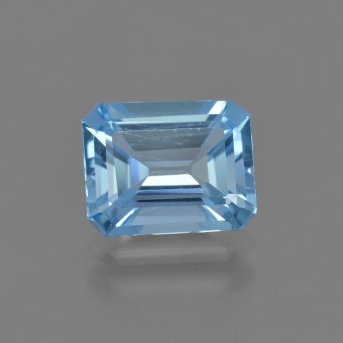 Deep Swiss Blue Topazio Gem - 2.6ct Sfaccettatura ottagonale (ID: 419872)