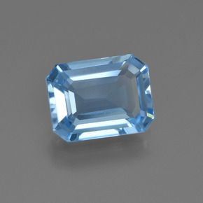 2.2ct Octagon Facet Swiss Blue Topaz Gem for sale 2.2ct Octagon Facet Swiss Blue Topaz Gem (ID: 419997)