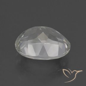 Topaz Gemstone in 11 x 9 mm (calibrated) Size for Sale, Topaz Stone in Warm White Color