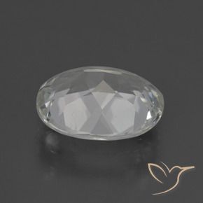 Topaz Gemstone in 11 x 9 mm (calibrated) Size for Sale, Topaz Stone in Warm White Color