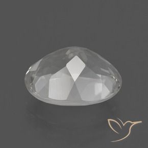 Topaz Gemstone in 11 x 9 mm (calibrated) Size for Sale, Topaz Stone in White Color