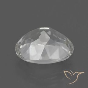 Topaz Gemstone in 11 x 9 mm (calibrated) Size for Sale, Topaz Stone in White Color