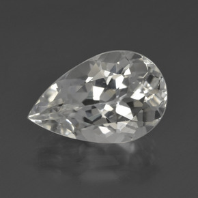 5.4ct Pear Facet White Topaz for sale thumb image of 5.4ct Pear Facet White Topaz (ID: 422349)
