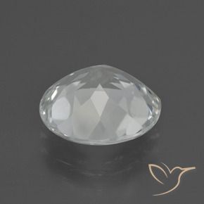 Topaz Gemstone in 11 mm (calibrated) Size for Sale, Topaz Stone in Warm White Color
