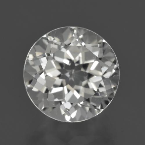 White Topaz Gem - 5.8ct Round Facet (ID: 422579)