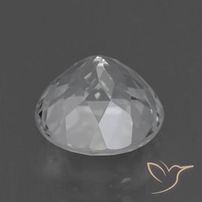 Topaz Gemstone in 10 mm (calibrated) Size for Sale, Topaz Stone in Clear White Color