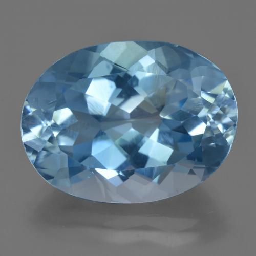 Loose 21 ct Oval Swiss Blue Topaz Gemstone for Sale, 15 x 20.1 mm ...