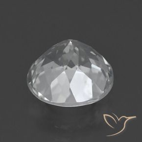 Topaz Gemstone in 10 mm (calibrated) Size for Sale, Topaz Stone in Clear White Color