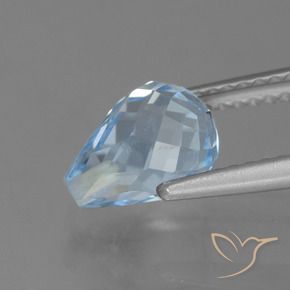 Topaz Gemstone in 8.4 x 5.9 mm Size for Sale, Topaz Stone in Sky Blue Color