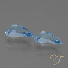 Topaz Gemstones in 9.9 x 4.9 mm Size for Sale, Topaz Stones in Sky Blue Color