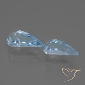 Topaz Gemstones in 9.9 x 5 mm Size for Sale, Topaz Stones in Sky Blue Color