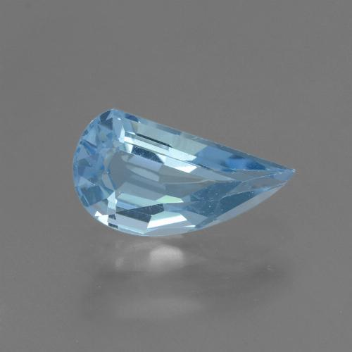 1.4ct Fancy Baby Blue Topaz from Brazil, Dimension 10 x 5.1mm, Natural irradiated Gemstone, VVS-VS Clarity, 1pc Fancy Cut Topaz, Mohs Hardness of 8 suitable for daily wear jewelry, Friday Gemstone, Photo A