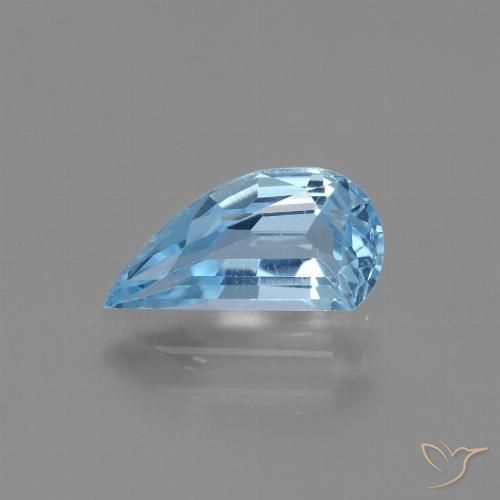 1.50ct Natural Sky Blue Topaz, Fancy, VVS-VS