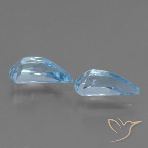 Topaz Gemstones in 10.1 x 4.9 mm Size for Sale, Topaz Stones in Swiss Blue Color