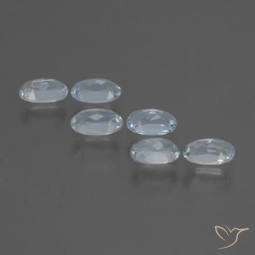 Topaz Gemstones in 5 x 3 mm (calibrated) Size for Sale, Topaz Stones in Sky Blue Color