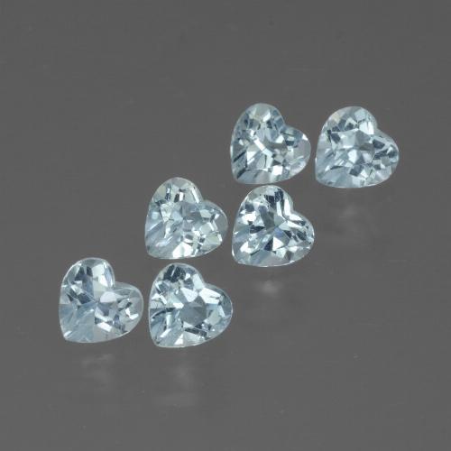 0.3ct Heart Facet Swiss Blue Topaz Gem for sale 0.3ct Heart Facet Swiss Blue Topaz Gem (ID: 430121)