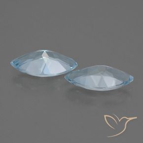 Topaz Gemstones in 12.3 x 6.2 mm Size for Sale, Topaz Stones in Sky Blue Color