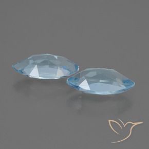 Topaz Gemstones in 12.1 x 6 mm Size for Sale, Topaz Stones in Swiss Blue Color