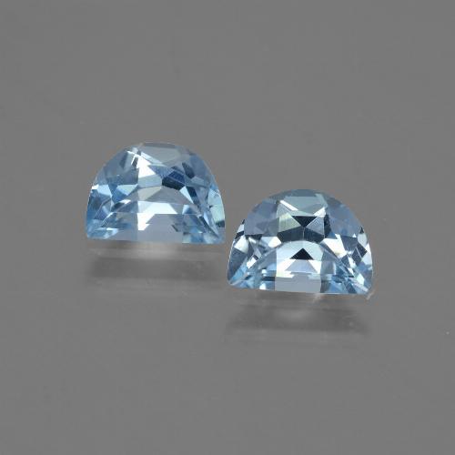 Swiss Blue Topaz Gem - 0.9ct Fancy Facet (ID: 432540)