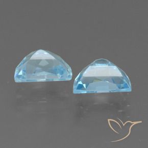 Topaz Gemstones in 7 x 5 mm (calibrated) Size for Sale, Topaz Stones in Sky Blue Color