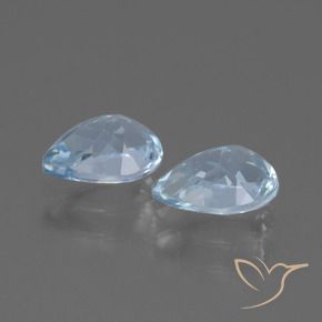 Topaz Gemstones in 7 x 5 mm (calibrated) Size for Sale, Topaz Stones in Sky Blue Color