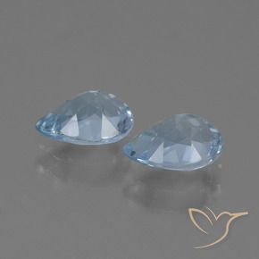 Topaz Gemstones in 7 x 5 mm (calibrated) Size for Sale, Topaz Stones in Sky Blue Color