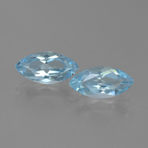 Sky Blue Topaz Gem - 2.3ct Marquise Facet (ID: 432670)