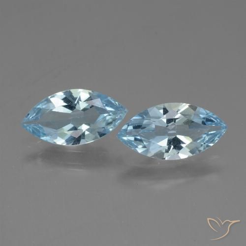 3.55ctw Natural Sky Blue Topaz, Marquise, VVS