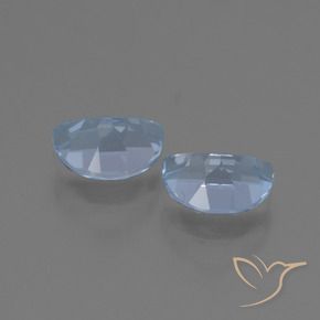 Topaz Gemstones in 7 x 5 mm (calibrated) Size for Sale, Topaz Stones in Sky Blue Color