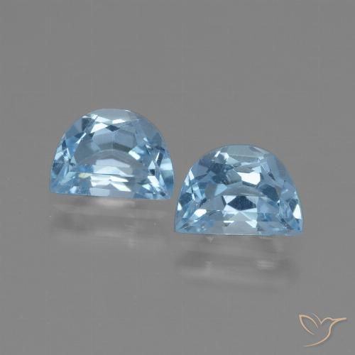 2.04ctw Natural Sky Blue Topaz, Fancy, VS