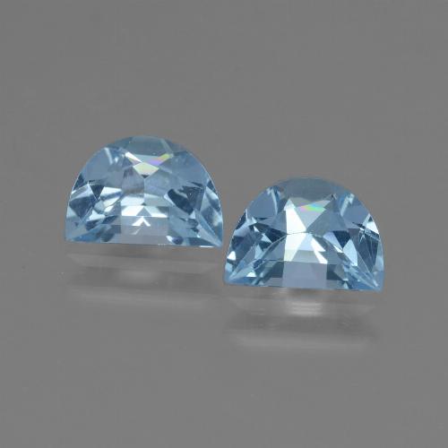 Swiss Blue Topaz Gem - 0.9ct Fancy Facet (ID: 432719)