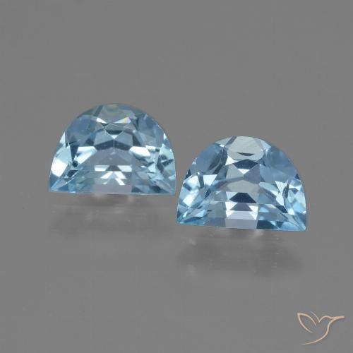 1.95ctw Natural Swiss Blue Topaz, Fancy, VVS-VS