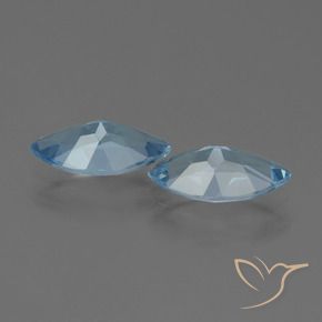 Topaz Gemstones in 12.1 x 6.2 mm Size for Sale, Topaz Stones in Swiss Blue Color