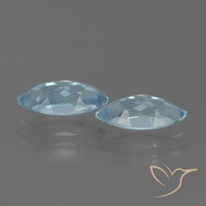 Topaz Gemstones in 12.1 x 6.1 mm Size for Sale, Topaz Stones in Sky Blue Color