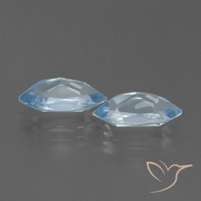 Topaz Gemstones in 12.1 x 6.1 mm Size for Sale, Topaz Stones in Sky Blue Color