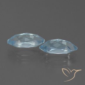 Topaz Gemstones in 12.1 x 6.1 mm Size for Sale, Topaz Stones in Sky Blue Color