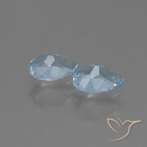Topaz Gemstones in 7 x 5 mm (calibrated) Size for Sale, Topaz Stones in Sky Blue Color
