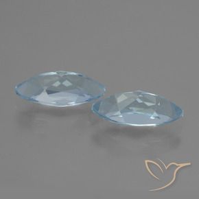 Topaz Gemstones in 12.1 x 6 mm Size for Sale, Topaz Stones in Sky Blue Color