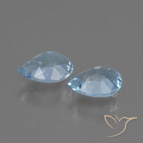 Topaz Gemstones in 7 x 5 mm (calibrated) Size for Sale, Topaz Stones in Sky Blue Color