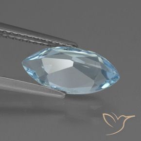 Topaz Gemstone in 12 x 6 mm Size for Sale, Topaz Stone in Sky Blue Color
