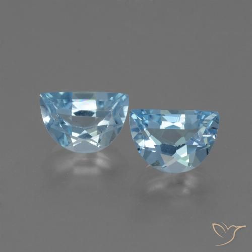 1.99ctw Natural Swiss Blue Topaz, Fancy, VVS-VS