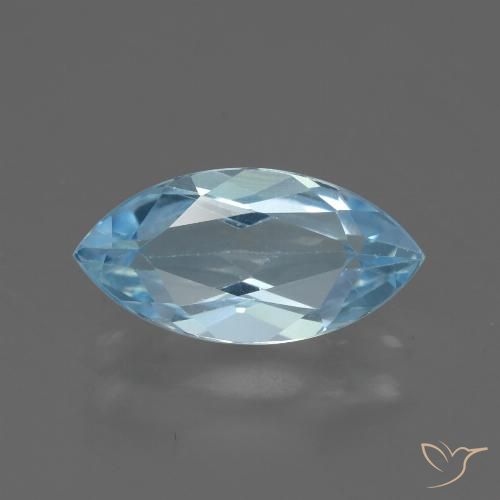 2.36ct Natural Sky Blue Topaz, Marquise, VVS-VS