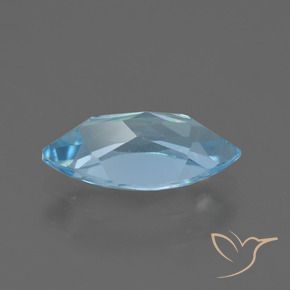Topaz Gemstone in 12.1 x 6.2 mm Size for Sale, Topaz Stone in Sky Blue Color